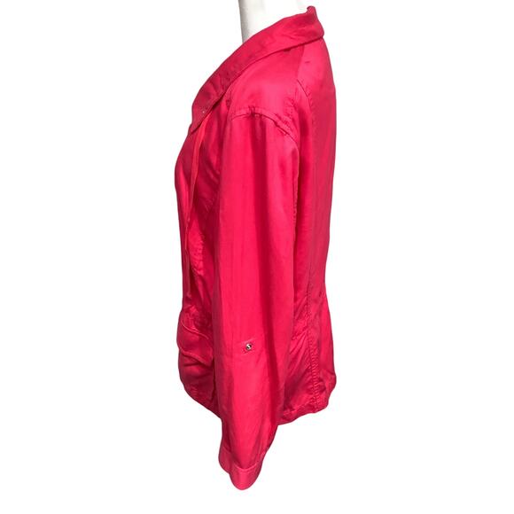 Talbots Large Hot Pink Lightweight Spring Jacket – Classic, Bright, Casual - Picture 2 of 9